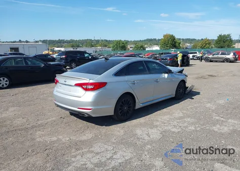 2015 Hyundai Sonata Limited z USA, uszkodzony, nr VIN 5NPE34AF2FH024044